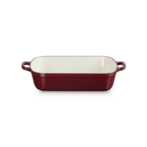 Le Creuset gietijzeren braadslede 33 cm / 4.9 liter - kersenrood
