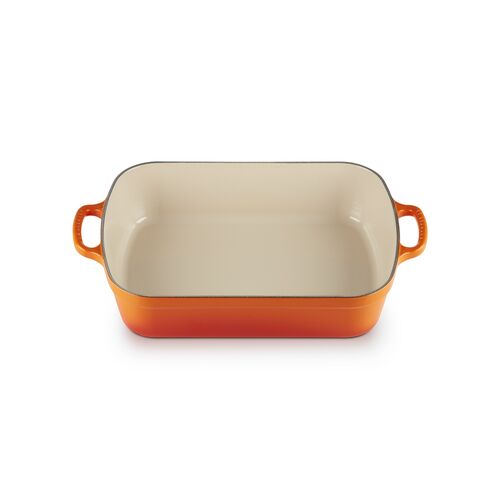 Le Creuset gietijzeren braadslede 33 cm / 4.9 liter - oranjerood