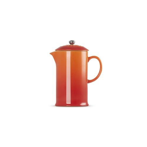 Le Creuset aardewerken cafetière - oranjerood