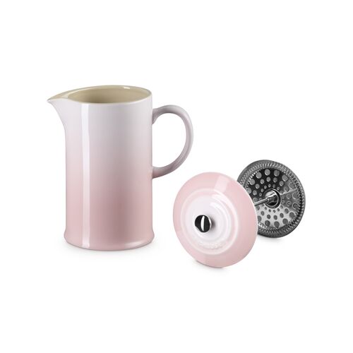 Le Creuset aardewerken cafetière - shell pink