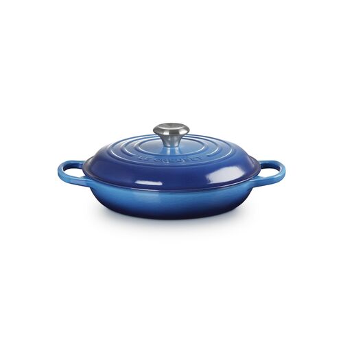 Le Creuset gietijzeren campagnard 26 cm / 2.2 liter - shell pink