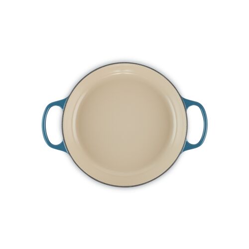 Le Creuset gietijzeren campagnard 26 cm / 2.2 liter - shell pink