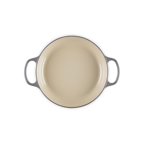 Le Creuset gietijzeren campagnard 26 cm / 2.2 liter - shell pink