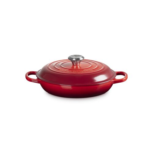 Le Creuset gietijzeren campagnard 30 cm / 3.5 liter - kersenrood [CLONE]