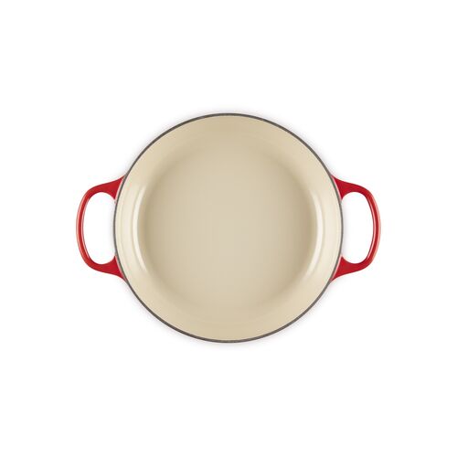 Le Creuset gietijzeren campagnard 30 cm / 3.5 liter - kersenrood [CLONE]