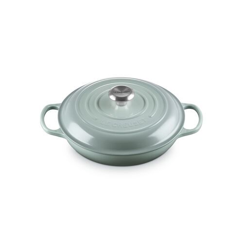 Le Creuset gietijzeren campagnard 26 cm / 2.2 liter - shell pink