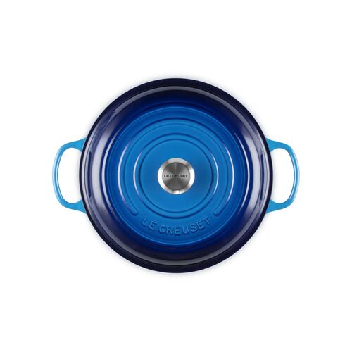 Le Creuset gietijzeren campagnard 26 cm / 2.2 liter - shell pink