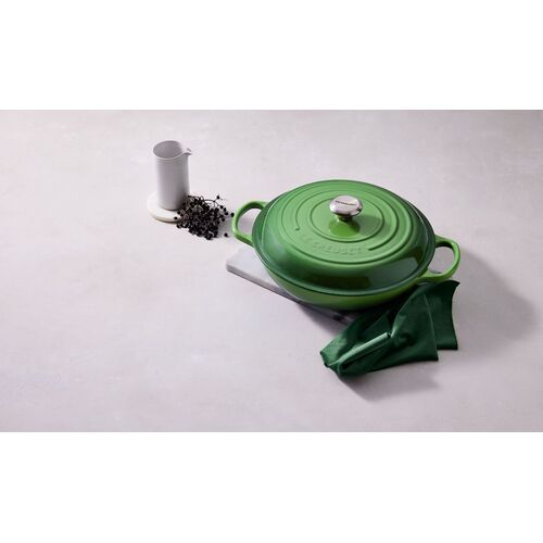 Le Creuset gietijzeren campagnard 26 cm / 2.2 liter - shell pink