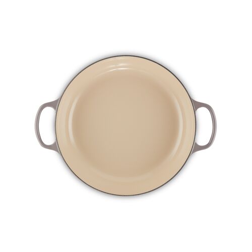 Le Creuset gietijzeren campagnard 26 cm / 2.2 liter - shell pink