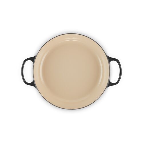 Le Creuset gietijzeren campagnard 26 cm / 2.2 liter - shell pink