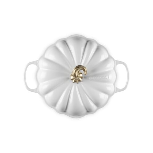 Le Creuset gietijzeren pompoen campagnard 28cm / 2.5 liter - oranjerood [CLONE]