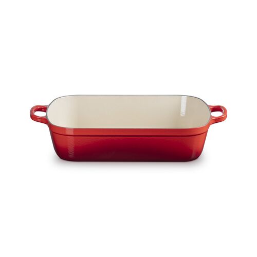 Braadslede in Geëmailleerd Gietijzer Kersenrood 37 cm / 6.6L