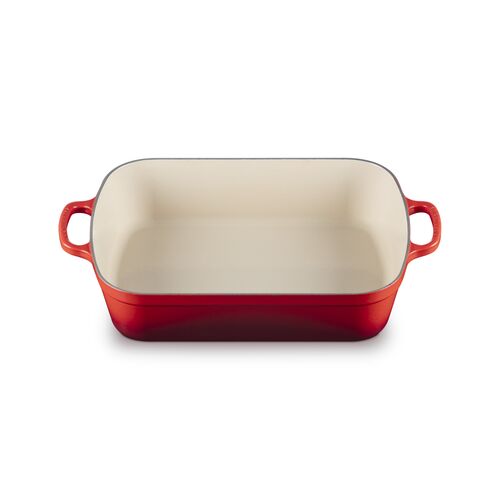 Braadslede in Geëmailleerd Gietijzer Kersenrood 37 cm / 6.6L