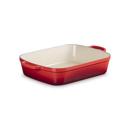 Braadslede in Geëmailleerd Gietijzer Kersenrood 37 cm / 6.6L