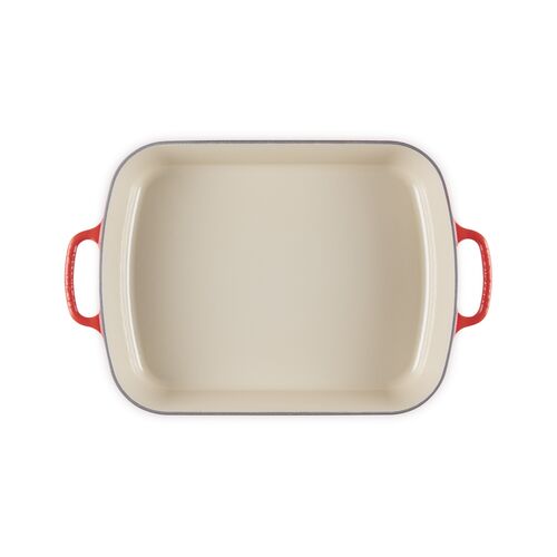 Braadslede in Geëmailleerd Gietijzer Kersenrood 37 cm / 6.6L