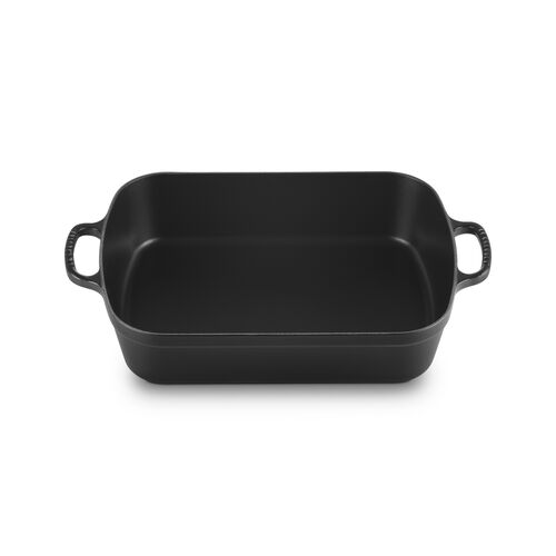 Braadslede in Geëmailleerd Gietijzer Mat Zwart 37 cm / 6.6L