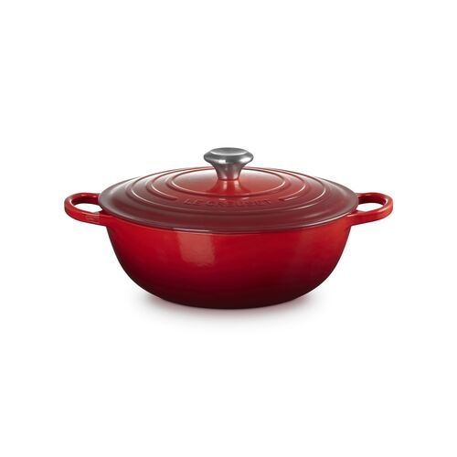 Le Creuset gietijzeren marmite - 24 cm / 3.1 liter - shell pink