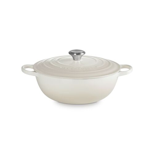 Le Creuset gietijzeren marmite - 24 cm / 3.1 liter - shell pink