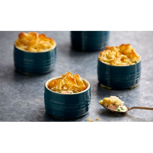 Le Creuset aardewerken ramekin - oranjerood