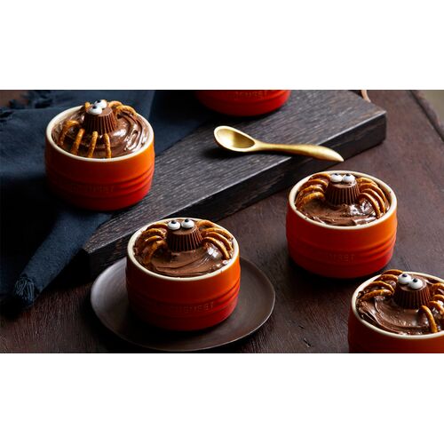 Le Creuset aardewerken ramekin - oranjerood