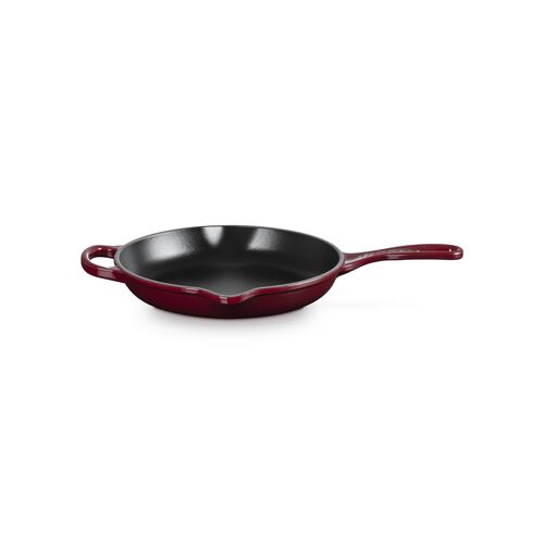 Le Creuset gietijzeren hoge skillet - 26 cm / 2 liter - kersenrood