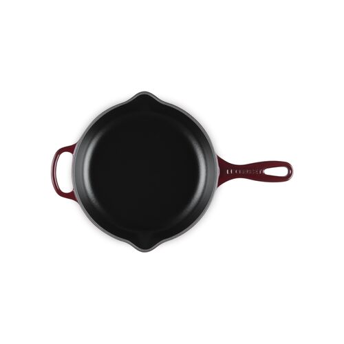 Le Creuset gietijzeren hoge skillet - 26 cm / 2 liter - kersenrood