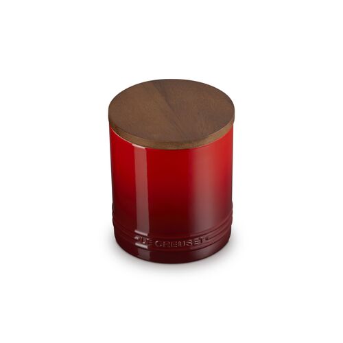 Le Creuset aardewerken voorraadpot 1.1 liter - kersenrood