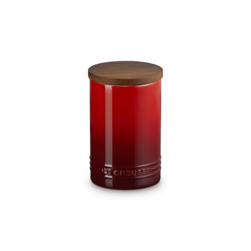 Le Creuset aardewerken voorraadpot 1.1 liter - kersenrood