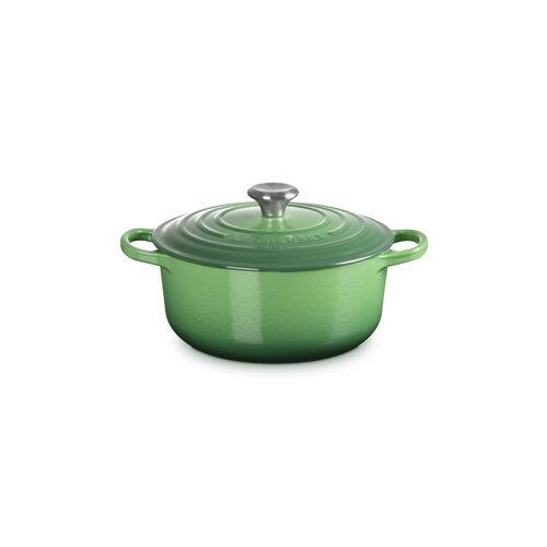 Cooking | Le Creuset gietijzeren ronde braadpan 20 cm / 2.4 liter - bamboo