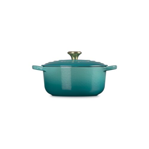 Le Creuset gietijzeren ronde braadpan 18 cm / 1.8 liter - kersenrood