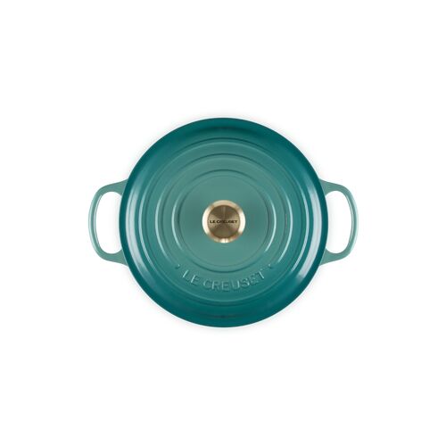 Le Creuset gietijzeren ronde braadpan 18 cm / 1.8 liter - kersenrood