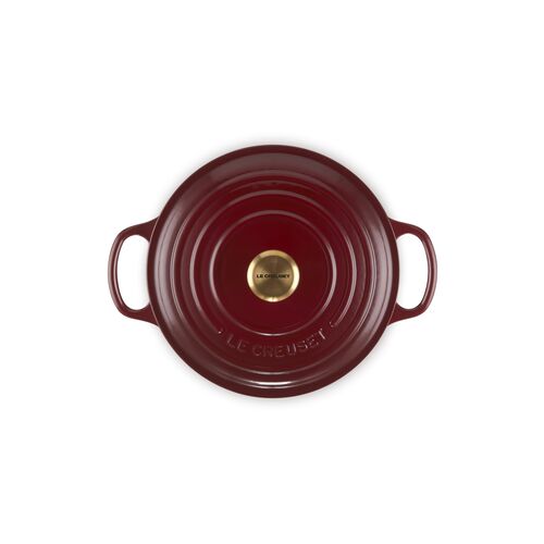 Le Creuset gietijzeren ronde braadpan 22 cm / 3.3 liter - rhône