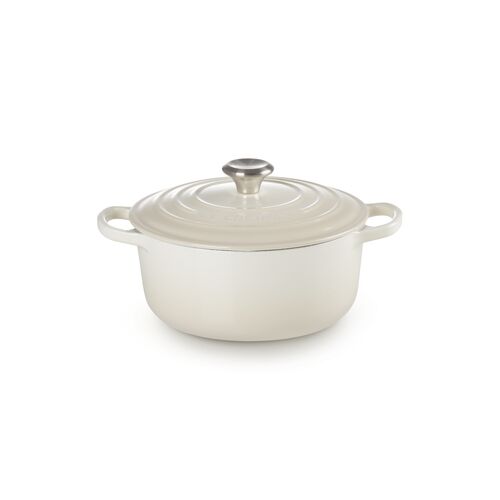 Le Creuset gietijzeren ronde braadpan 22 cm / 3.3 liter - oranjerood [CLONE]