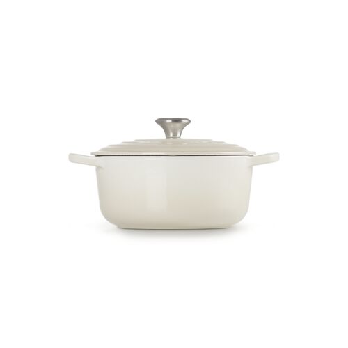 Le Creuset gietijzeren ronde braadpan 22 cm / 3.3 liter - oranjerood [CLONE]