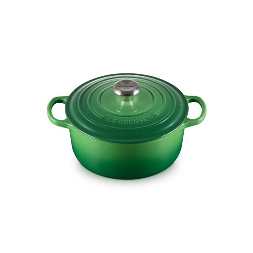 Le Creuset gietijzeren ronde braadpan 24 cm / 4.2 liter - bamboo