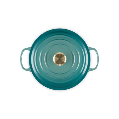 Le Creuset gietijzeren ronde braadpan 18 cm / 1.8 liter - kersenrood