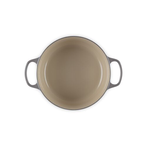 Le Creuset gietijzeren ronde braadpan 18 cm / 1.8 liter - kersenrood