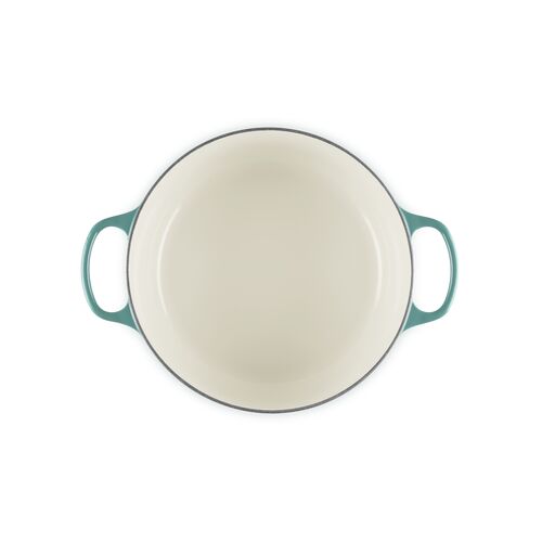 Le Creuset gietijzeren ronde braadpan 18 cm / 1.8 liter - kersenrood
