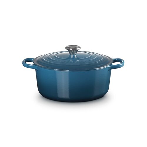 Le Creuset gietijzeren ronde braadpan 18 cm / 1.8 liter - kersenrood