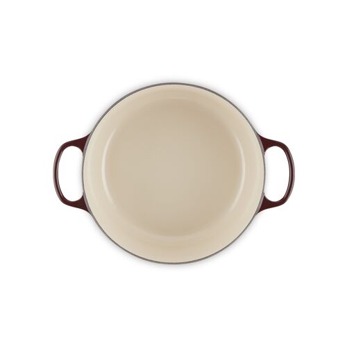 Le Creuset gietijzeren ronde braadpan 18 cm / 1.8 liter - kersenrood