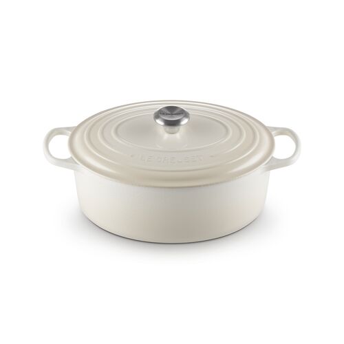 Le Creuset gietijzeren ovale braadpan 31 cm / 6.3 liter - kersenrood [CLONE]