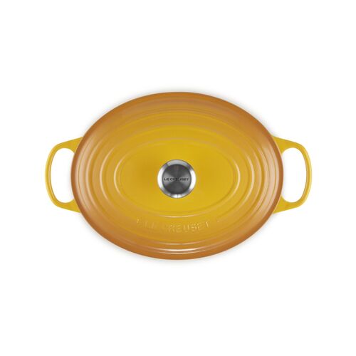 Le Creuset gietijzeren ovale braadpan 31 cm / 6.3 liter - nectar
