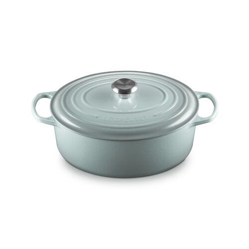 Le Creuset gietijzeren ovale braadpan 17 cm / 0.9 liter - kersenrood