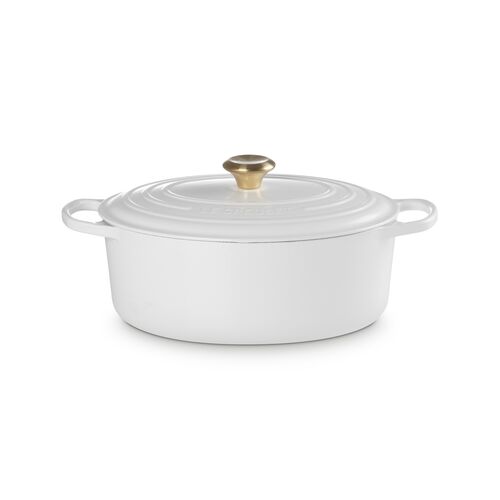 Le Creuset gietijzeren ovale braadpan - 27 cm / 4.1 liter - kersenrood