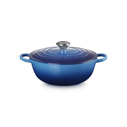 Le Creuset gietijzeren marmite - 26 cm / 4.1 liter - azure
