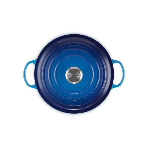 Le Creuset gietijzeren marmite - 26 cm / 4.1 liter - azure