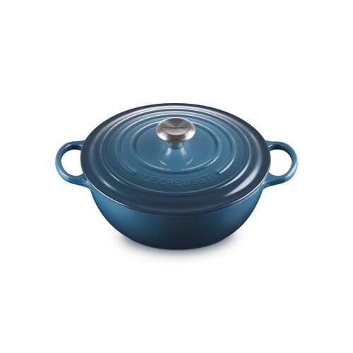 Le Creuset gietijzeren marmite - 26 cm / 4.1 liter - deep teal