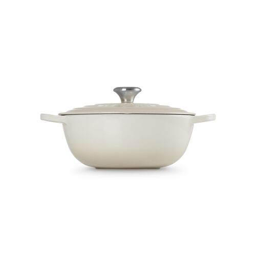 Le Creuset gietijzeren marmite - 26 cm / 4.1 liter - meringue
