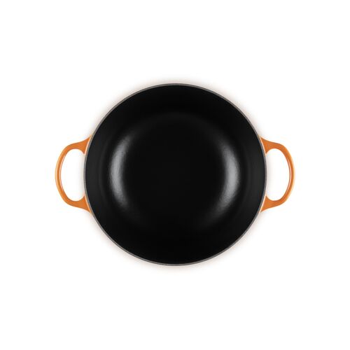Le Creuset gietijzeren marmite - 26 cm / 4.1 liter - oranjerood