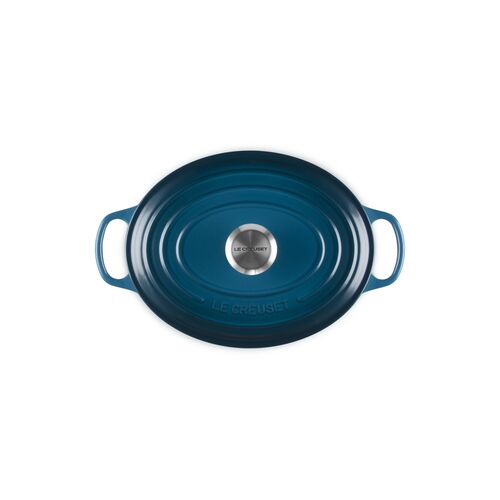 Le Creuset gietijzeren ovale braadpan - 27 cm / 4.1 liter - kersenrood